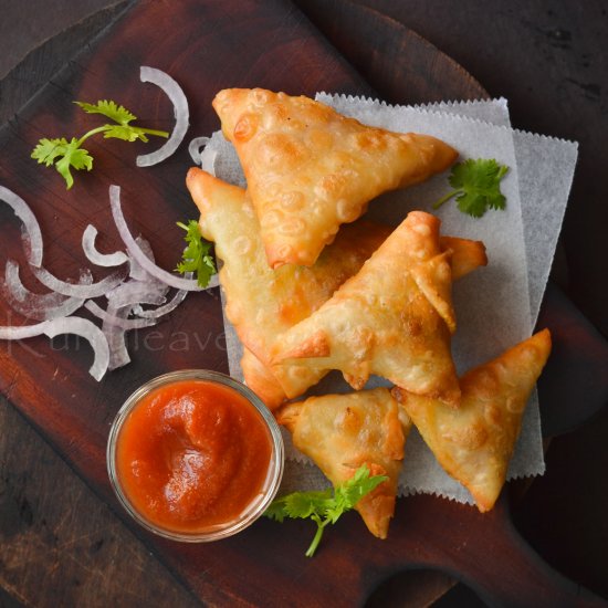 Paneer samosa