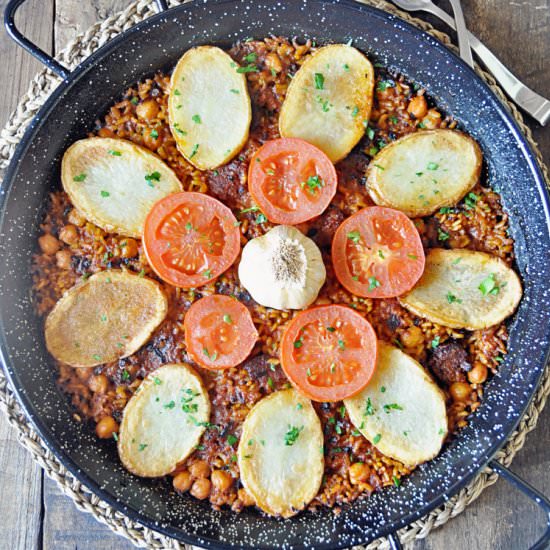 Oven Baked Spanish Rice