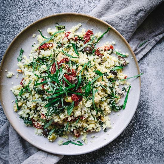 Mediterranean Cauliflower Couscous