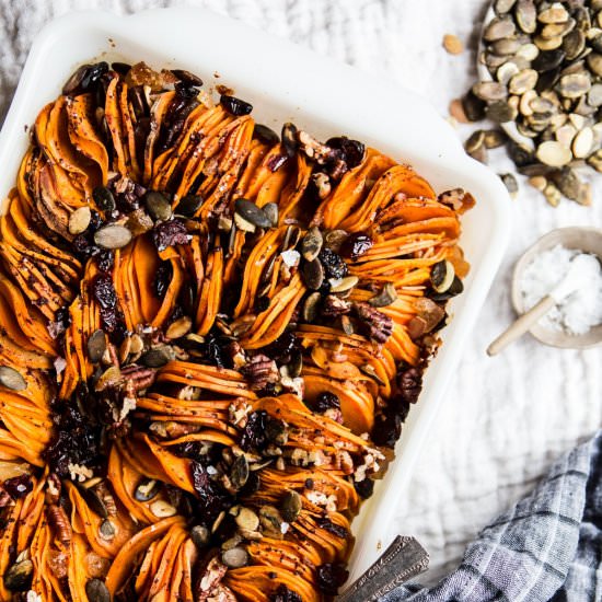 Healthy Sweet Potato Casserole