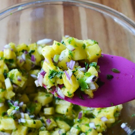 Pineapple Jalapeno Salsa