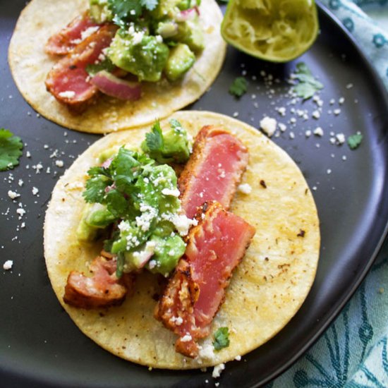 Ahi Tuna Tacos