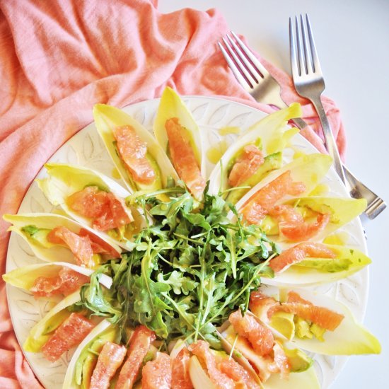 Grapefruit and Avocado Salad