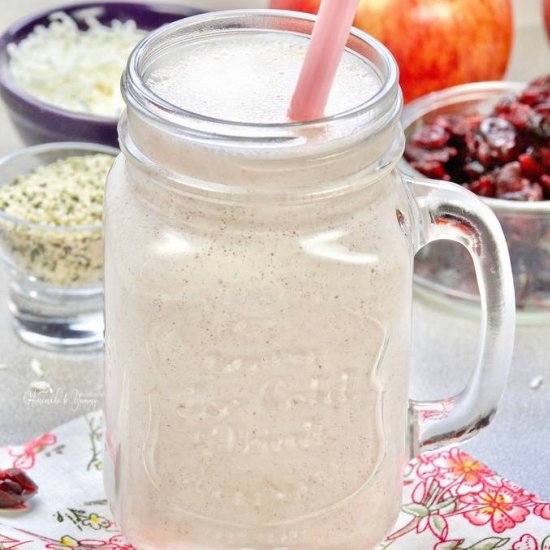 Apple Cottage Cheese Smoothie