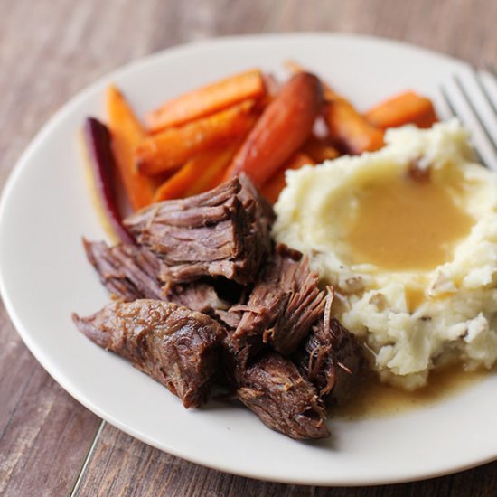 Pressure Cooker Pot Roast