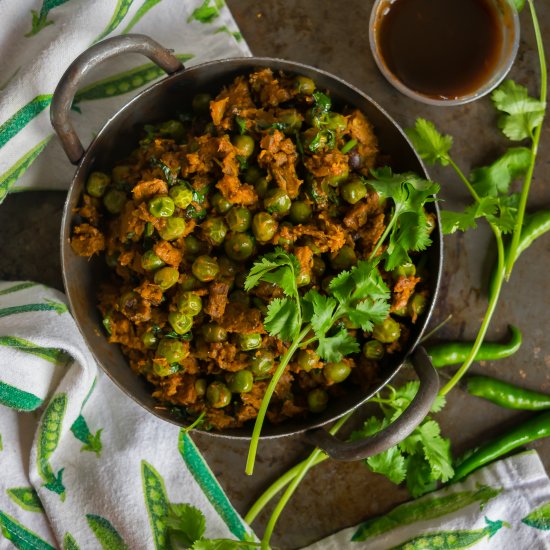 Vegetarian Kheema Matar