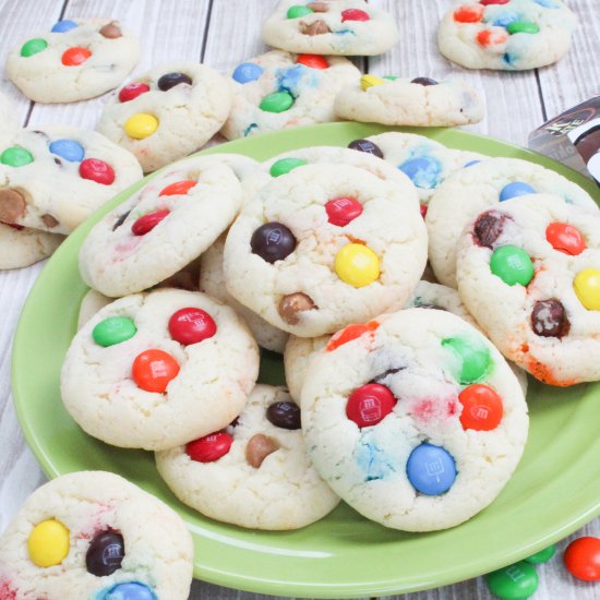 Dad’s Game Day M&M Cookies