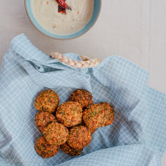 Split Chickpea Fritters