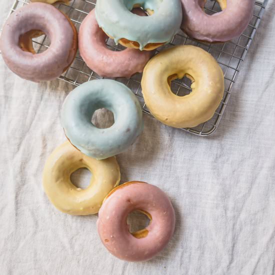 pastel donuts