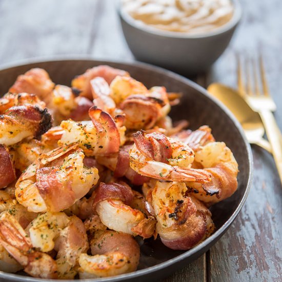 Bacon Wrapped Shrimp