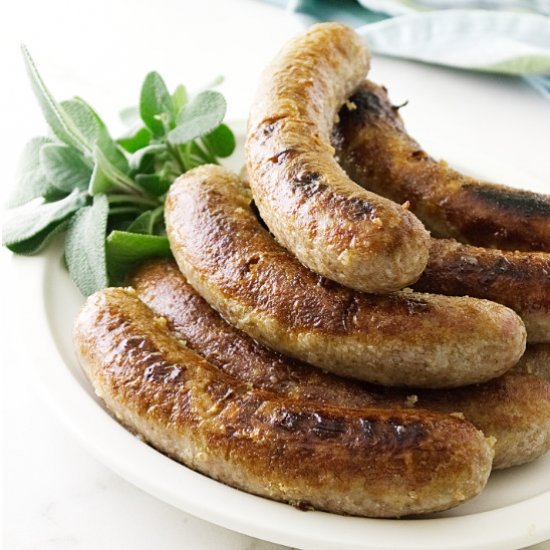 Beer-Simmered Bratwurst