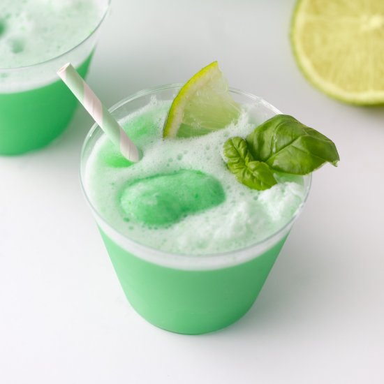 Summer Lime Sherbet Punch