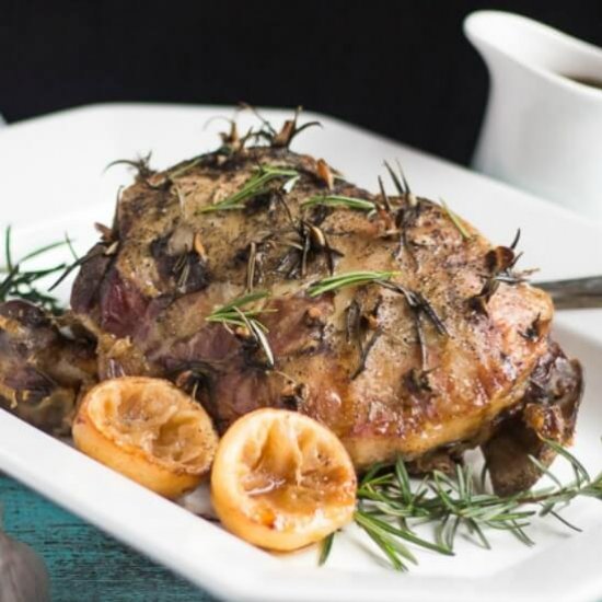 Slow Cooker Leg of Lamb