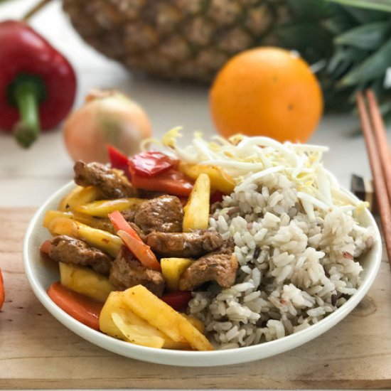 Sweet and Sour Stir fry