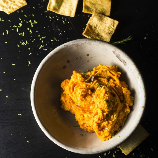 Paleo Carrot Hummus