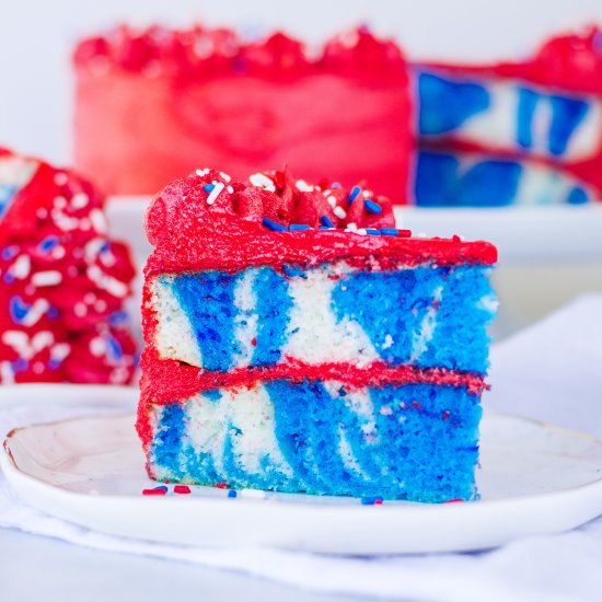 Fourth of July Cake