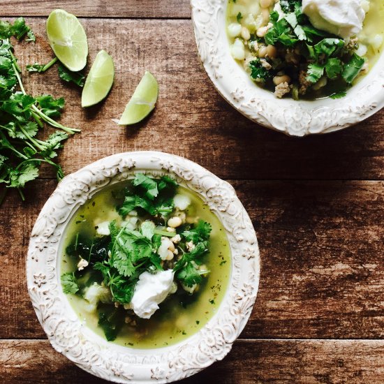 Kale Turkey Pozole