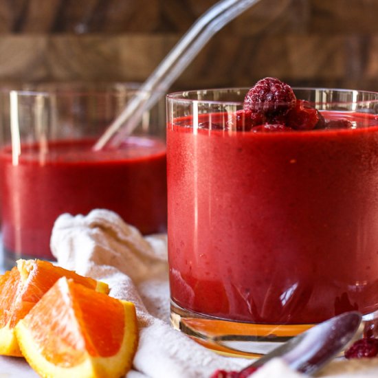 Energy Boosting Red Smoothie