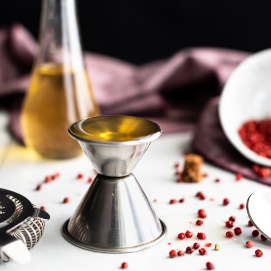 Pink Peppercorn Simple Syrup