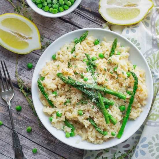 Baked Lemon Risotto