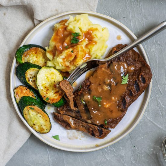 Grilled Seitan Steaks