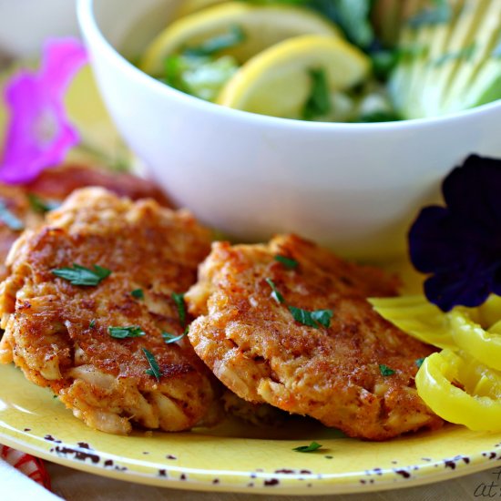 Low carb Chili-Lime Tuna Cakes