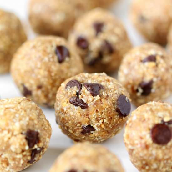 Peanut Butter Chocolate Chip Balls