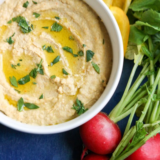 Roasted Garlic Hummus