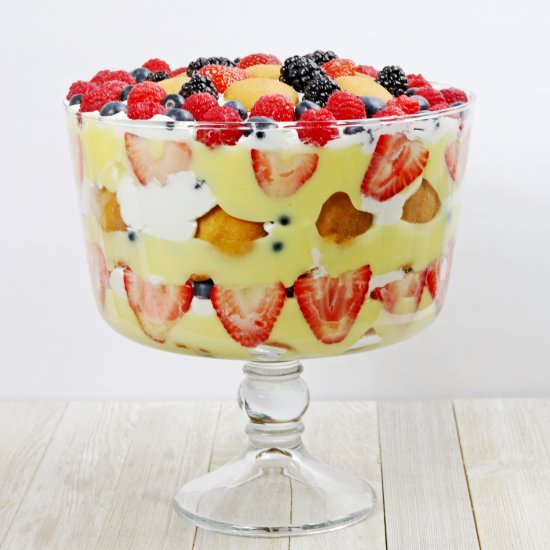 Berry Trifle