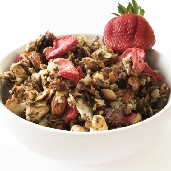 Strawberry Grain-Free Granola