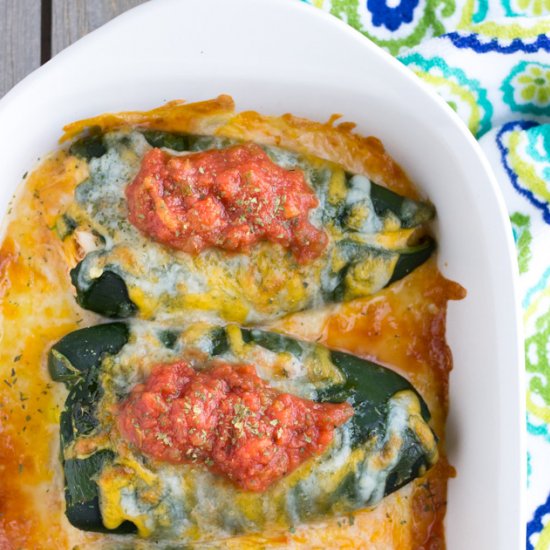 Baked Chili Rellenos