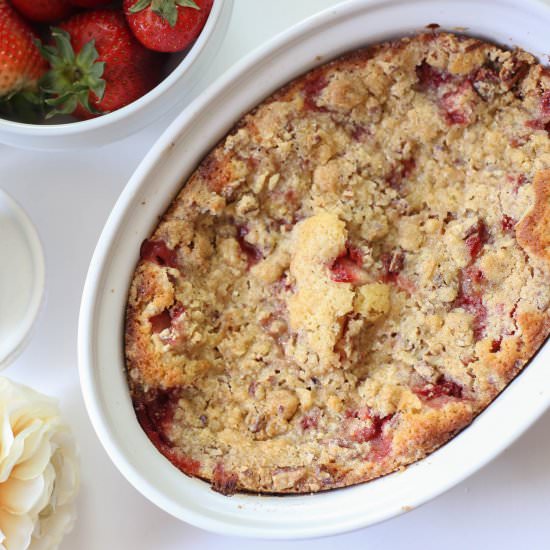 Strawberry Coffee Cake