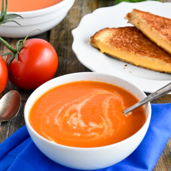 Fresh & Creamy Tomato Soup