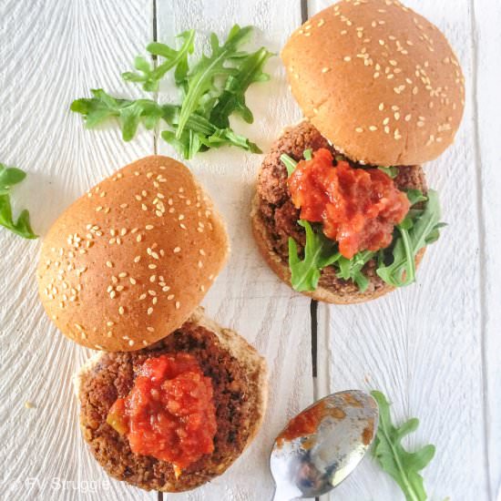 Vegan Black Bean Burgers