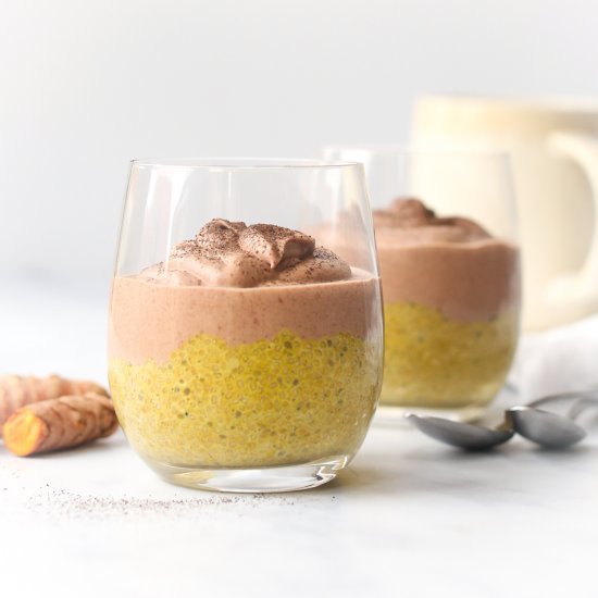 Golden Milk Chocolate Jars