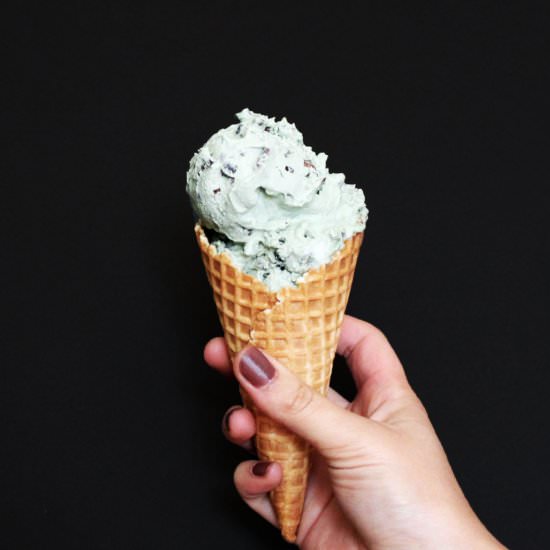 Dairy-Free Choc Mint Ice Cream