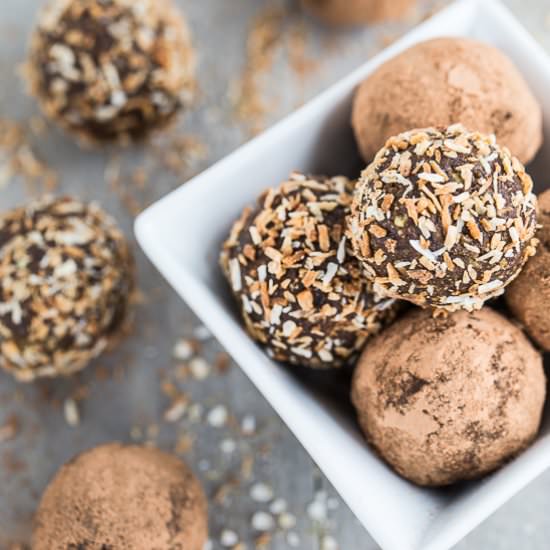 Cacao Almond Protein Bites