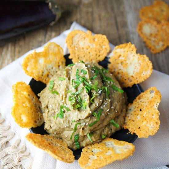 Eggplant and Mint Hummus