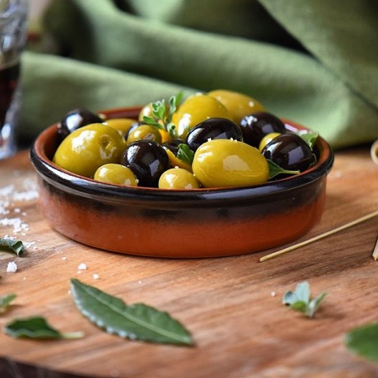 Orange Marinated Olives