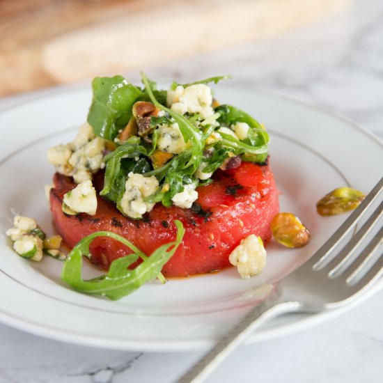 Grilled Watermelon Salad