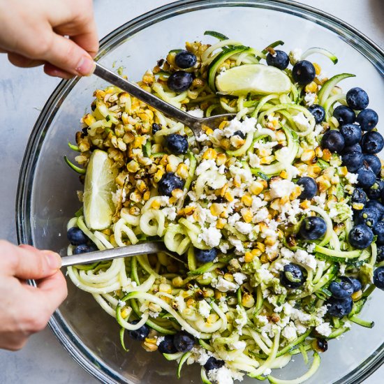 Zucchini  Noodle  Pasta  Salad