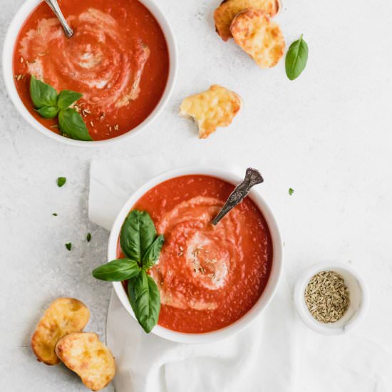 Creamy Tomato Fennel Soup