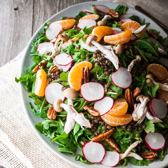 Lentil Salad with Berbere Dressing