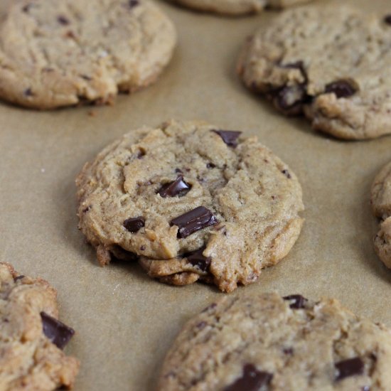 Fancier Chocolate Chip Cookies