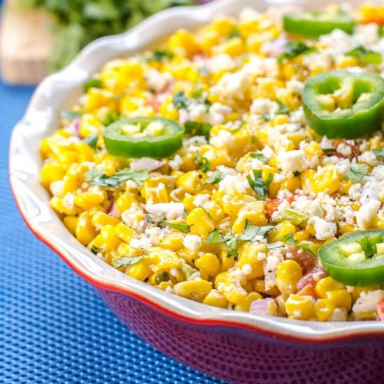 Mexican Street Corn Salad