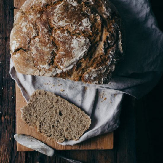 Spelt & Rye Sourdough Bread