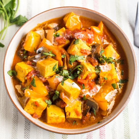 Slow cooker paneer tikka masala