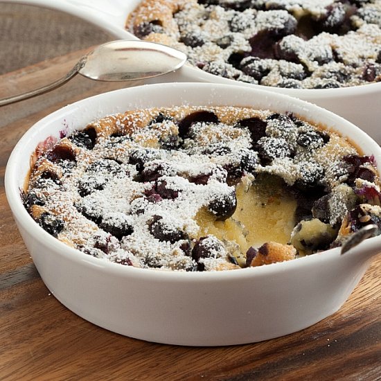 Blueberry Clafoutis