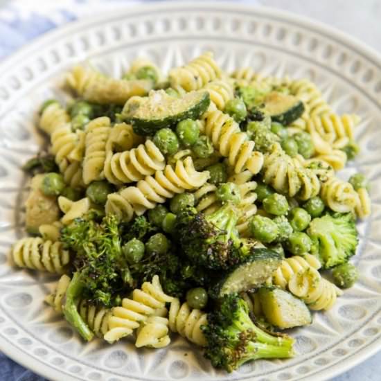 Vegan Arugula Pesto Pasta