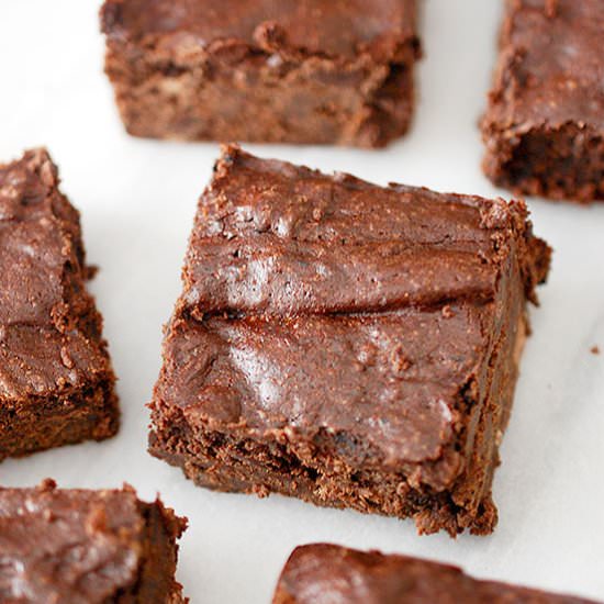 Mocha chocolate chip brownies